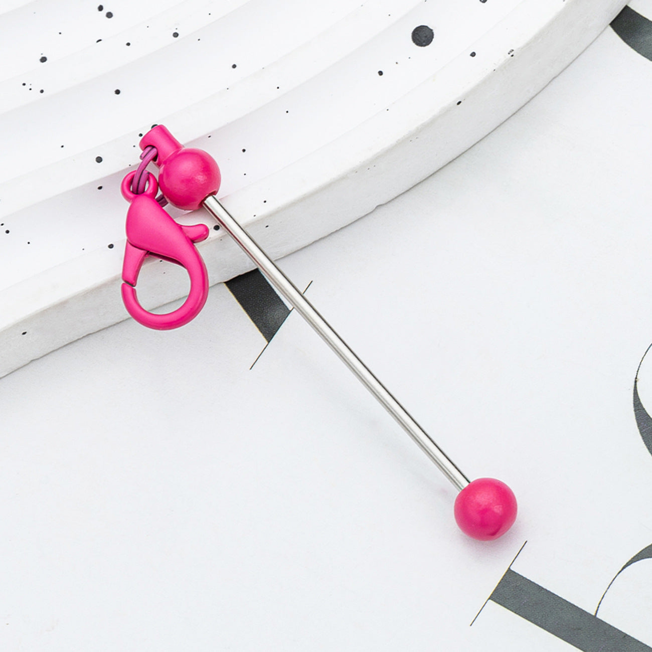 Wholesale Diy Mini Beaded Candy Color Keychain
